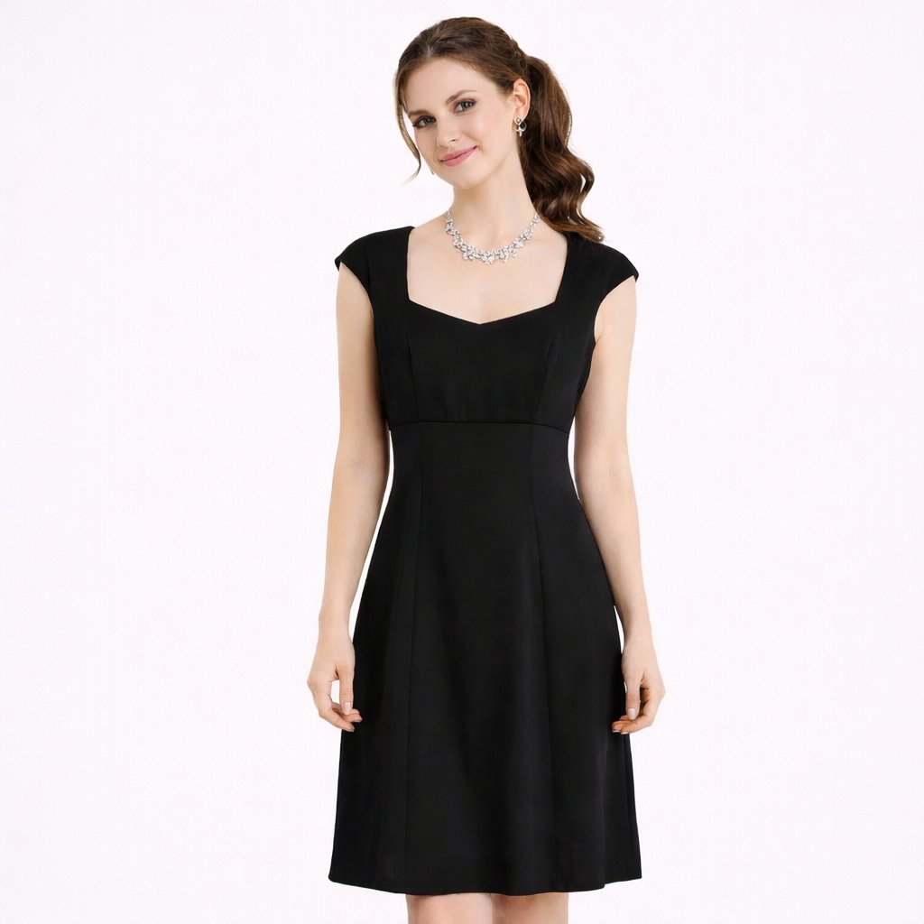 Calvin Klein Black Dress 6 Style Cd8j1l11